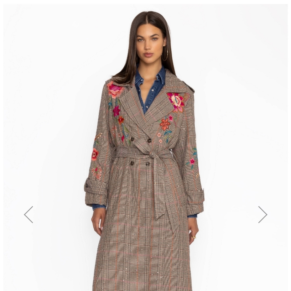 Brand new with tags Johnny Was trench coat. This is so awesome won't last